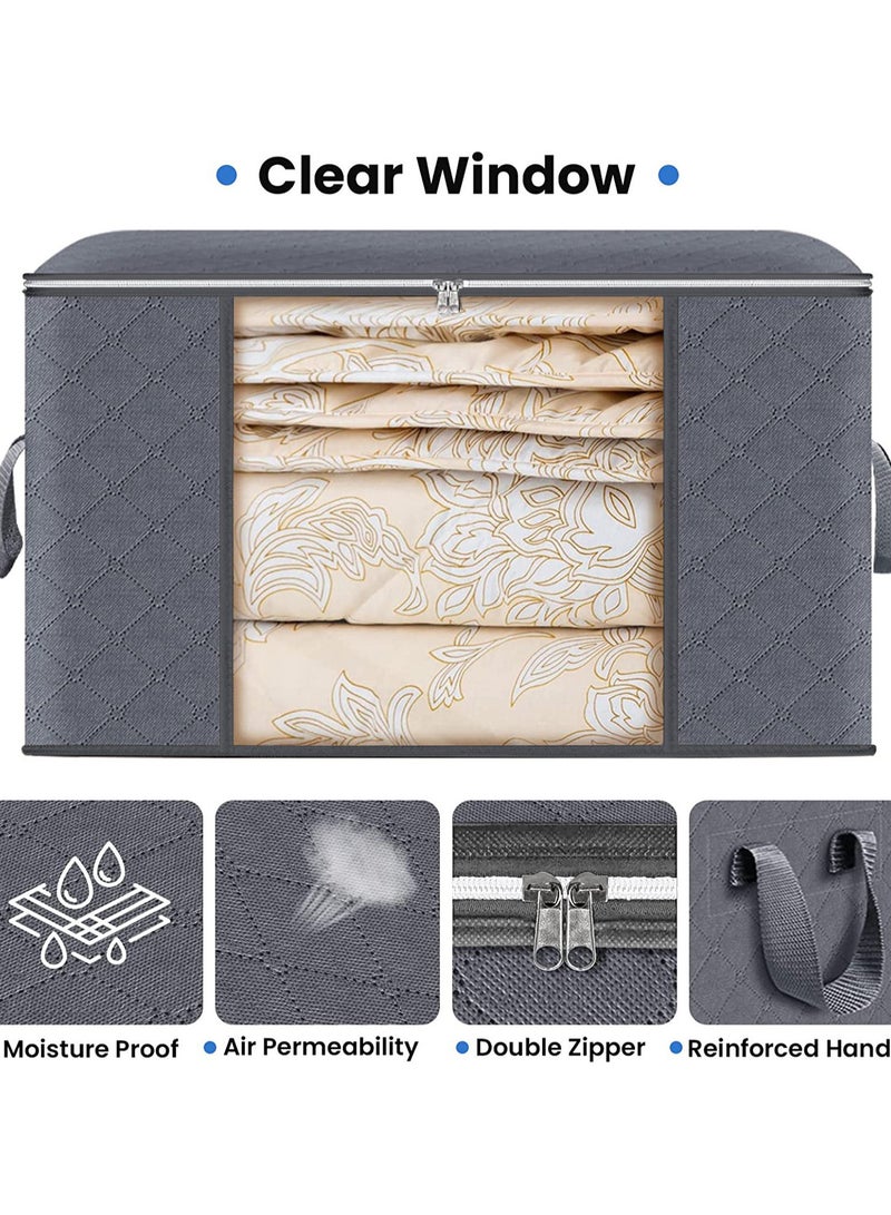Quilt Clothes Storage Bag Non-woven Luggage Bag Packing Bag - Image 4