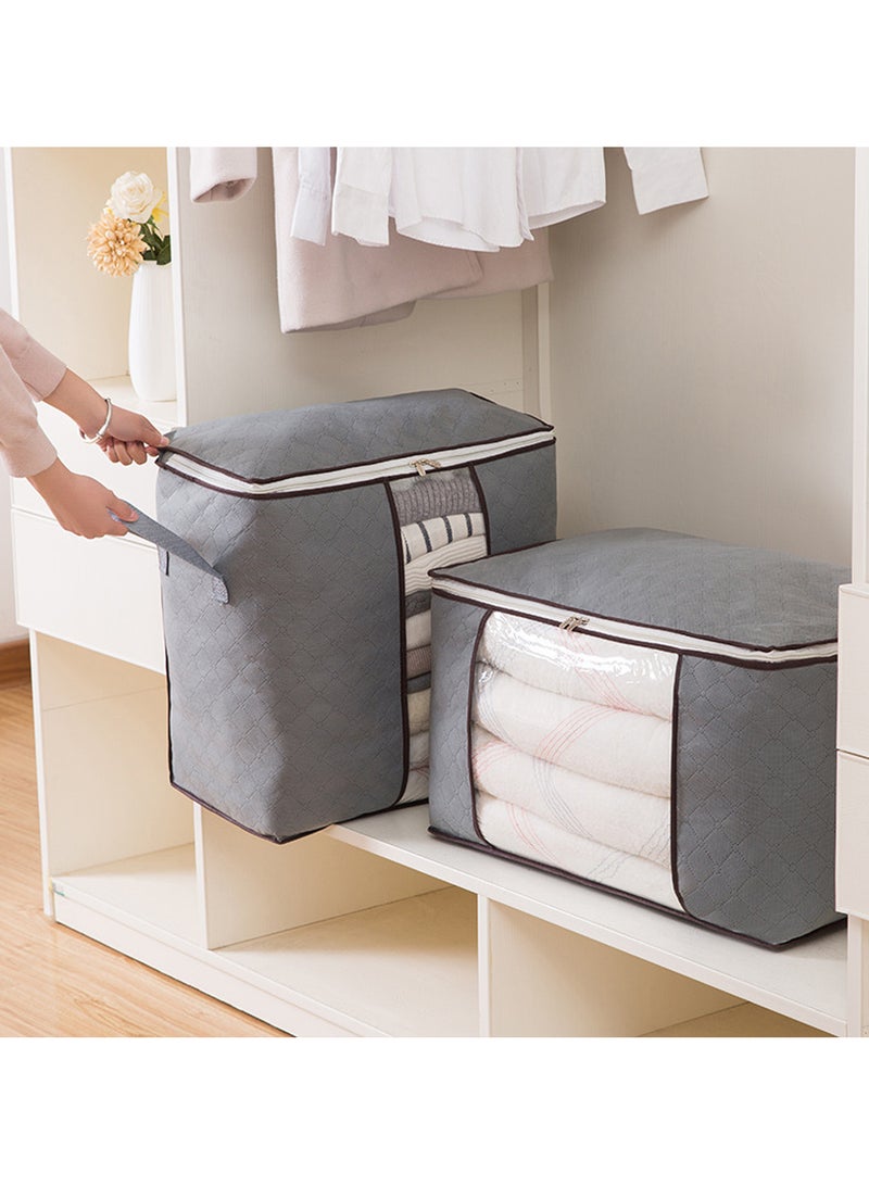 Quilt Clothes Storage Bag Non-woven Luggage Bag Packing Bag - Image 3
