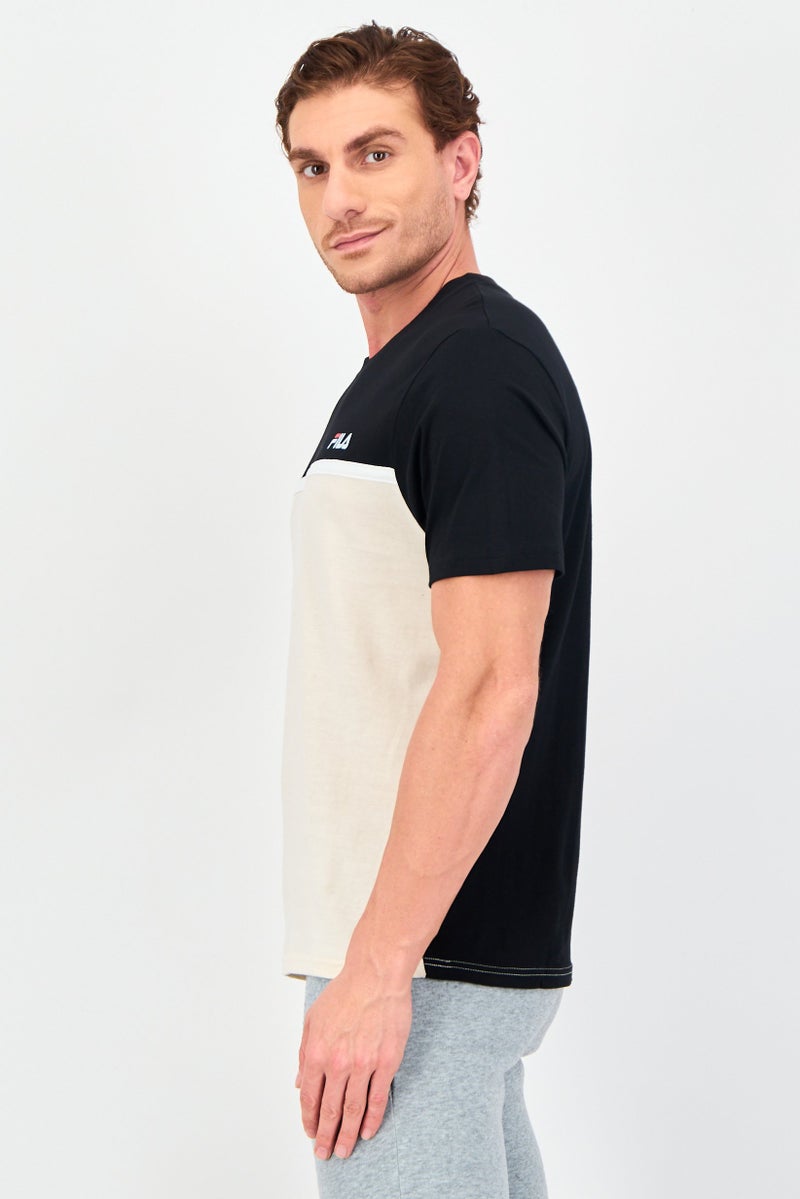 FILA Men Sportswear Fit Short Sleeve Outdoor T-shirt, Multicolor - Image 3