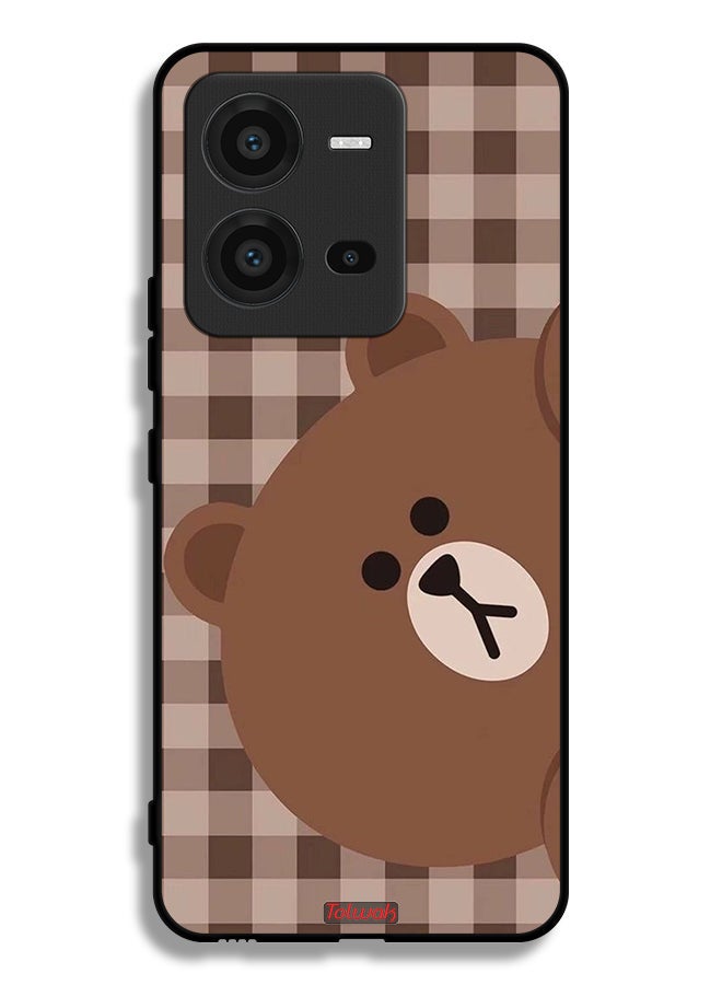 Tolwak Vivo V25 5G Protective Case Cover Teddy Bear - Image 2
