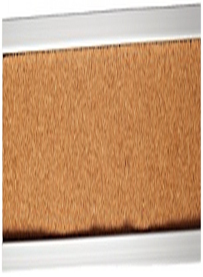 Lorell Cork Bulletin Bar, 18", Self-Sealing Strip, Aluminum (LLR49532) - Image 1