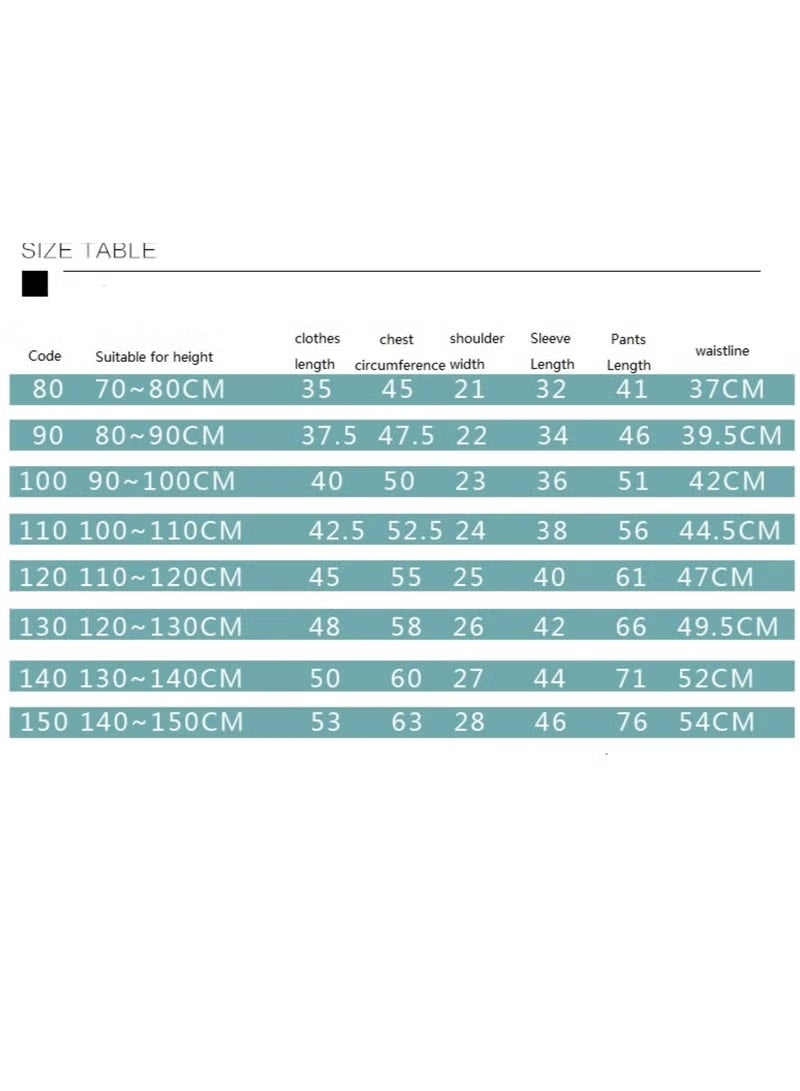 مجموعة ملابس داخلية حرارية للأطفال بلون واحد، قمصان وسروال ناعم، مجموعة ملابس نوم ناعمة للأطفال - Image 3