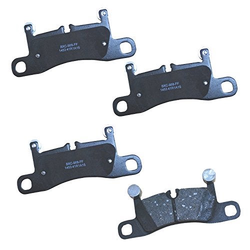 Bendix Premium SBC1453 Ceramic Rear Brake Pads for Porsche Cayenne 2018-2011, Volkswagen Touareg 2018-2011 - Image 1