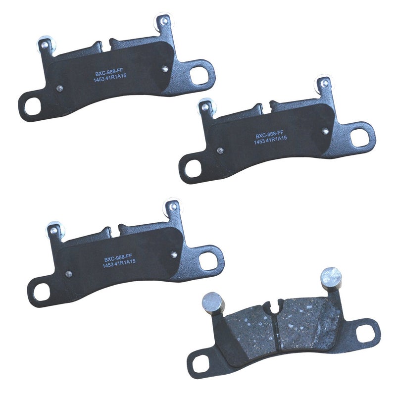 Bendix Premium SBC1453 Ceramic Rear Brake Pads for Porsche Cayenne 2018-2011, Volkswagen Touareg 2018-2011 - Image 3