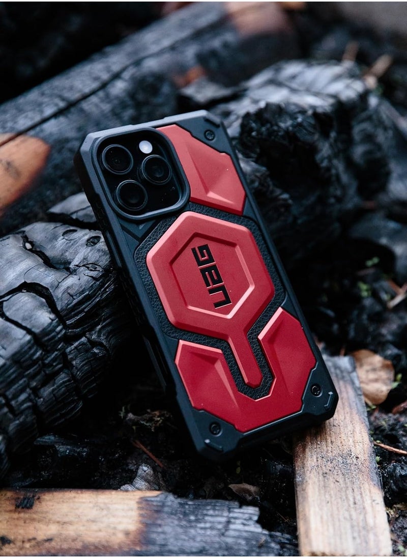 Urban Armor Gear - UAG Monarch Pro MagSafe for iPhone 16 PRO Case Cover [25 Feet Drop tested] - Mallard - Image 1