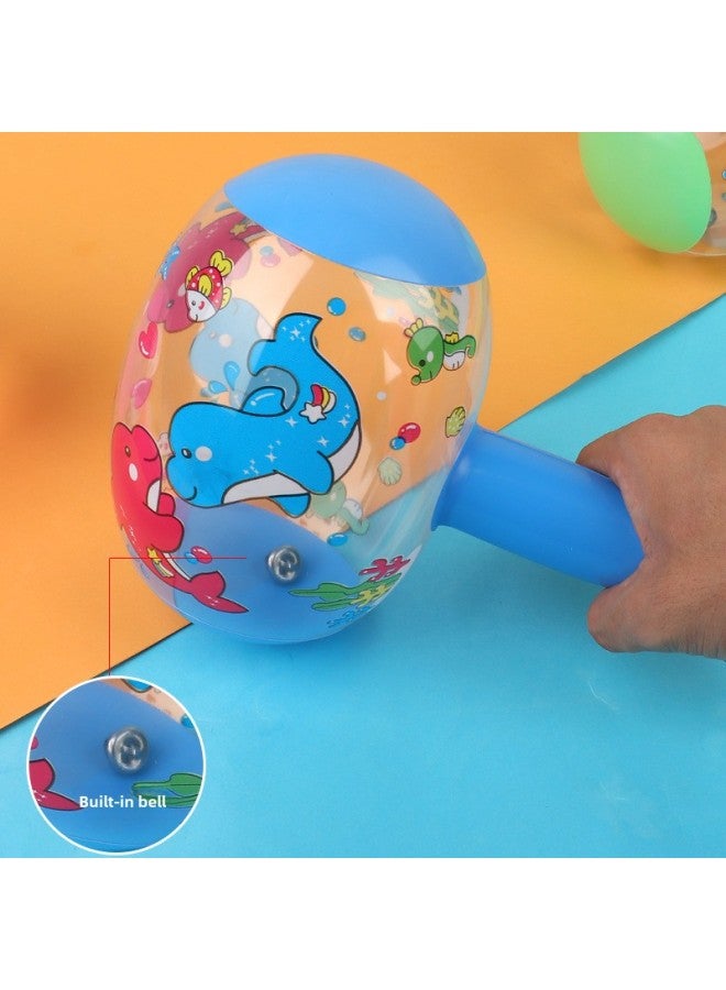 22cm Inflatable Small Hammer Pinch Will Ring With Bell Sweep Yard Push Gift Inflatable Toy Inflatable Hammer Wholesale-Color:small Size Cartoon Bell Inflatable Hammer (color Random)  - Image 3