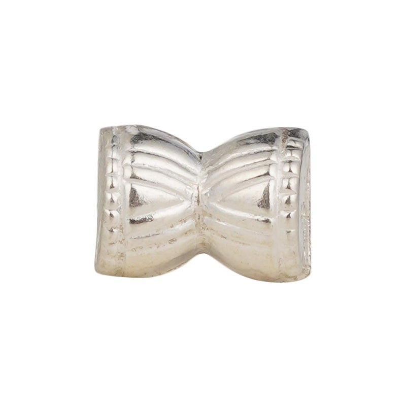 DHRUVS COLLECTION 925 Pure Silver Single Piece of ShivjiBholenath Dumroo for Pooja Home Temple Decoration Gifting Purpose - Image 1