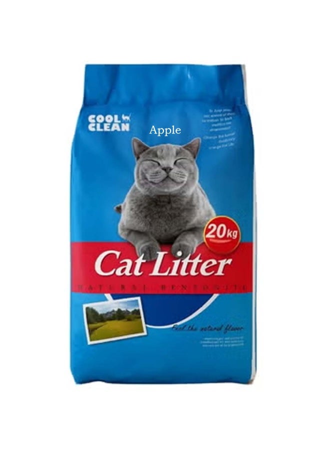 Cool Clean Clumping Cat Litter – 20Kg Apple