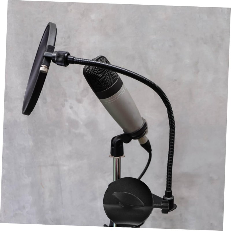 Adjustable Metal Mic Stand Clamp Holder for Phone and Microphone Secure Mounting Easy Installation - Image 5