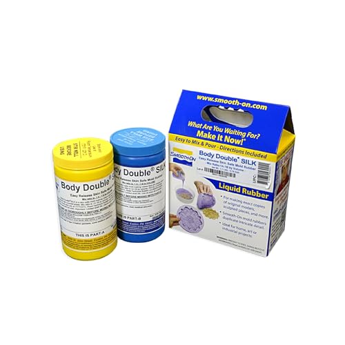 Smooth-On SmoothOn Body Double Silk Life Casting Silicone Rubber Silicone Molds for Resin Etc Pint Unit