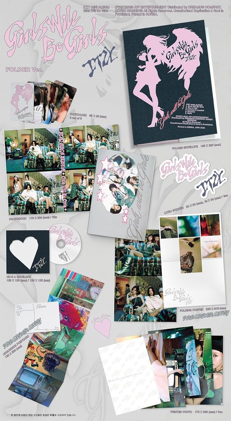 ITZY 10th Mini Album Girls Will Be Girls FOLDER Ver - Image 3