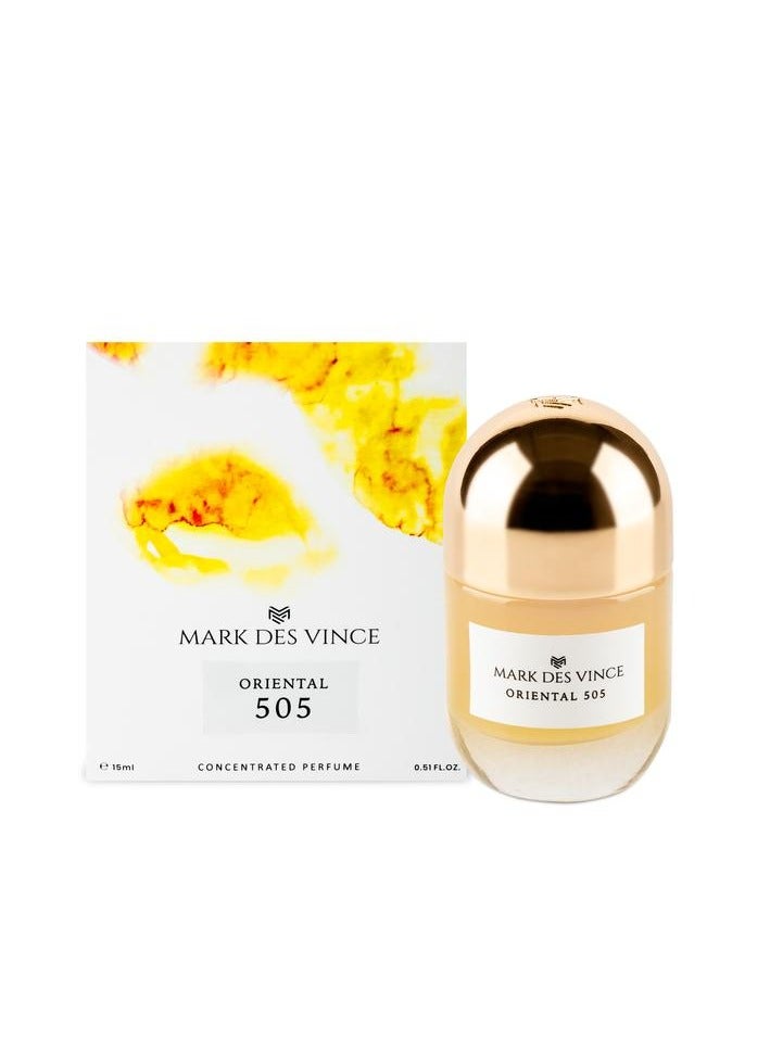 MARK DES VINCE عطر مارك ديس فينس المركز الشرقي 505 15 مل - Image 2