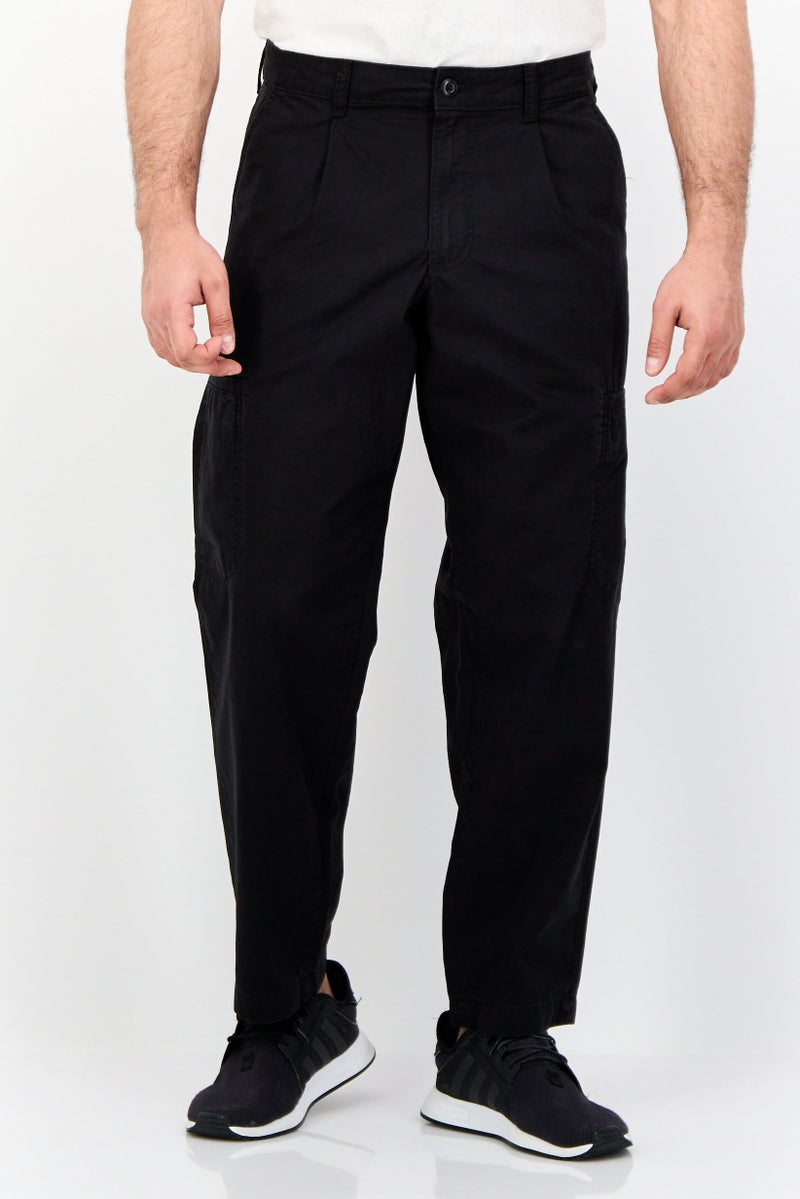 JACK & JONES سروال تشينو ضيق للرجال، أسود - Image 1