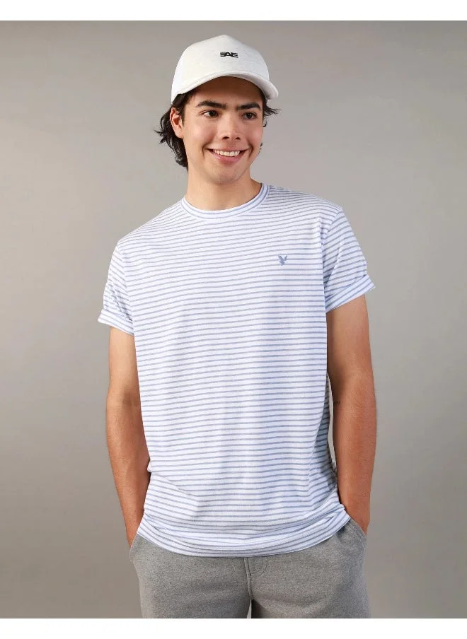 امريكان ايجل AE Super Soft Striped T-Shirt