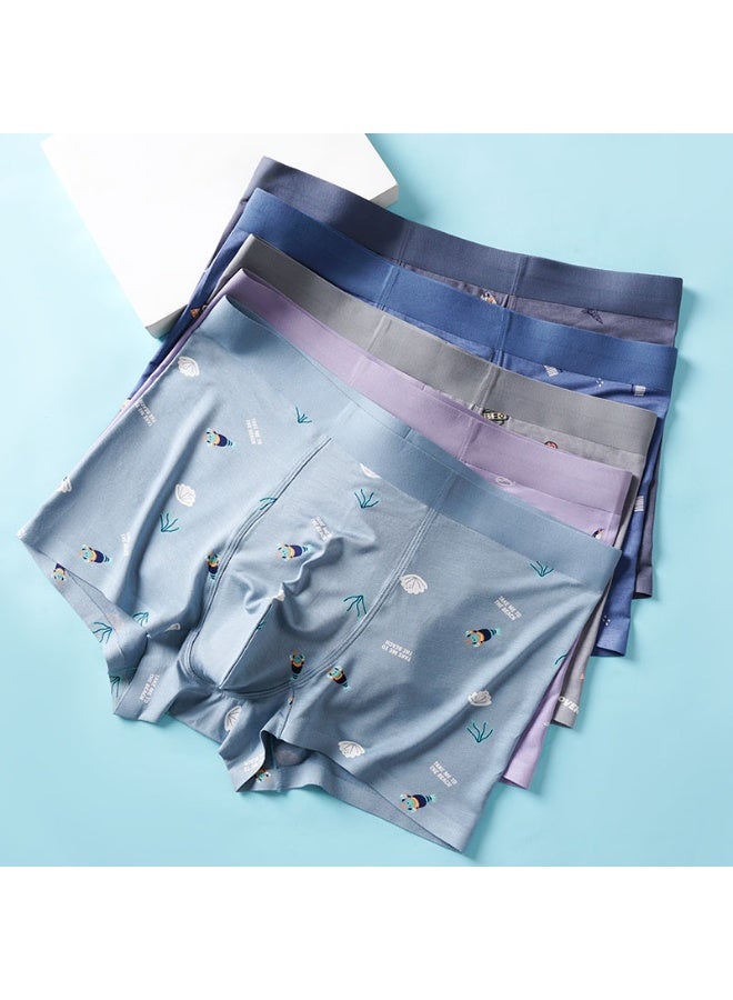 KUYING New Comfortable Skin friendly Breathable Underwear Set of 5  - Image 1