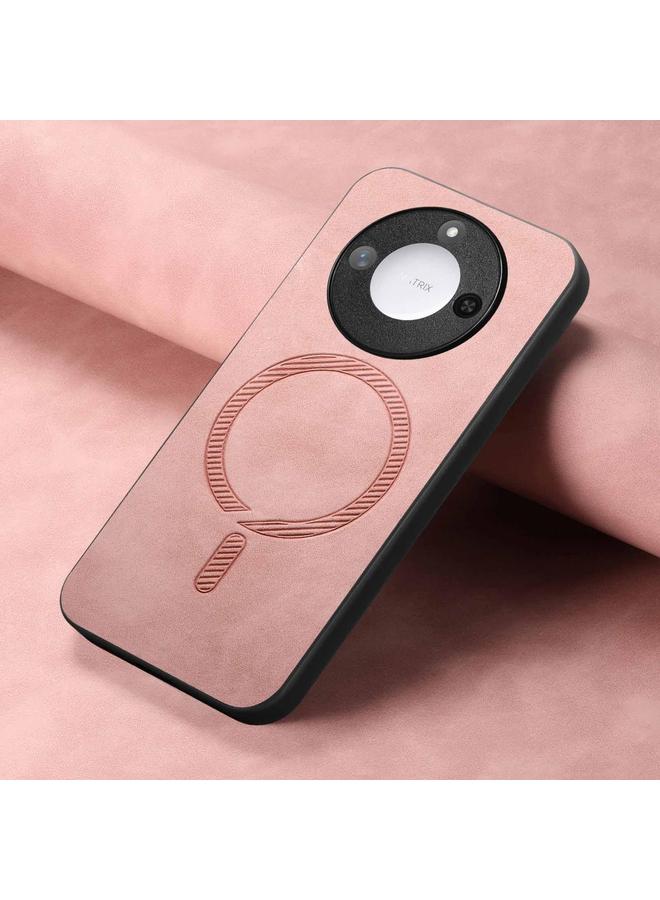 S-TOP Case For Honor Magic7 Pro Retro Magsafe Magnetic PU Back Cover Phone Case - Image 4