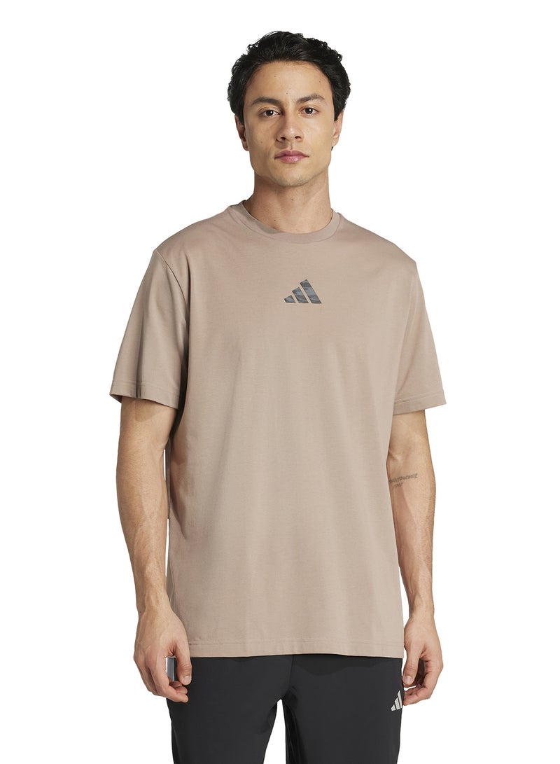 Adidas Climacool Camo Training Graphic T-Shirt - Image 1