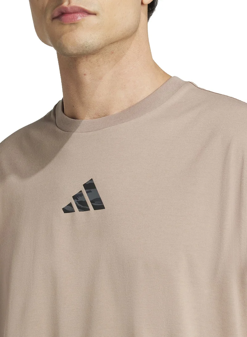 Adidas Climacool Camo Training Graphic T-Shirt