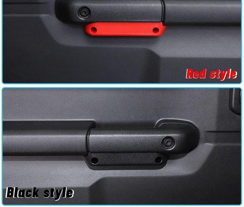 Wivplex Car Door Handle Storage Box - Black Red - Image 5