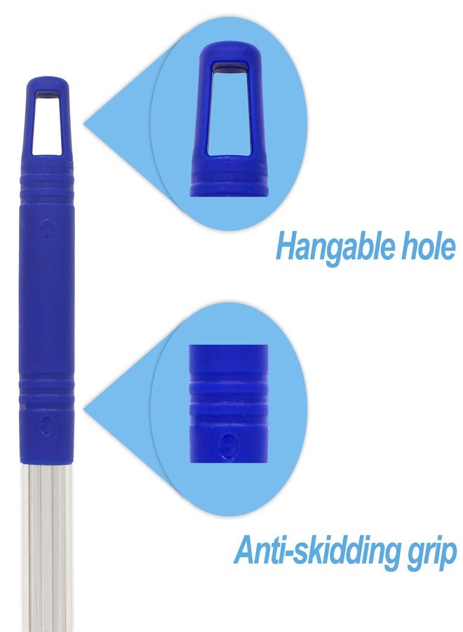 EaseYourDay 4-Section 1.3 ft. to 5.2 ft. Stainless Steel Pole Mop Replacement Handle Standard American Threading Compatible with O-Cedar Microfiber Cloth Mop & Any Cleaning Head with American Threading System - Image 5