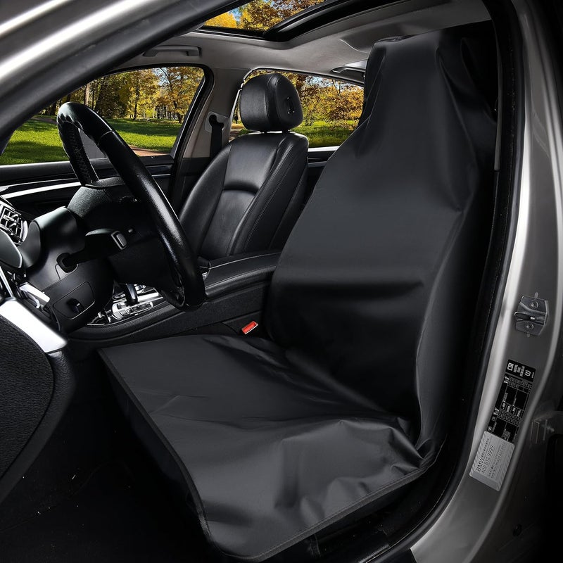 MAGCA LTD Car Seat Cover Protector, Waterproof, Front Seat Cover for Universal Car Seat, Black, Pack of 1 | Waterproof, Universal Car Seat - Image 3