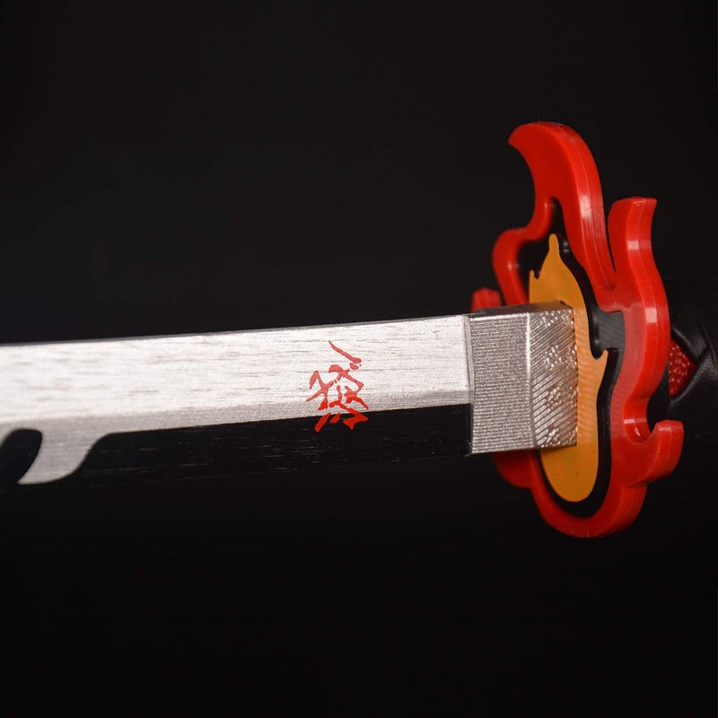 SV Handmade Anime Sword Cosplay Kamado Tanjirou Sword Katana-God of Fire, Divine Joy 31 inchesï¼ŒCollectible Gifts - Image 5