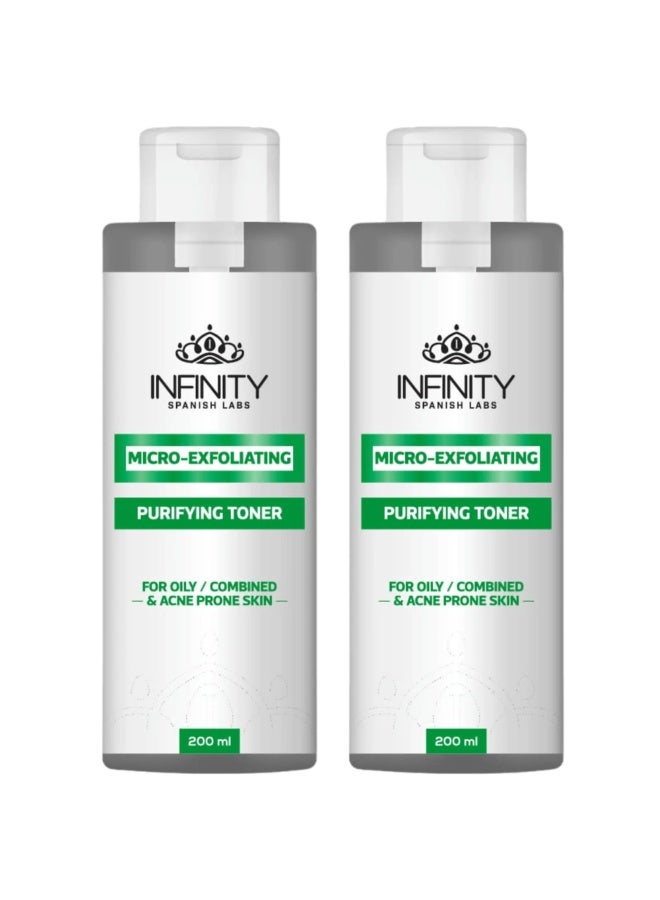 إينفينيتي انفنيتي تونر منقى للبشرة الدهنية 200 مل 1+1