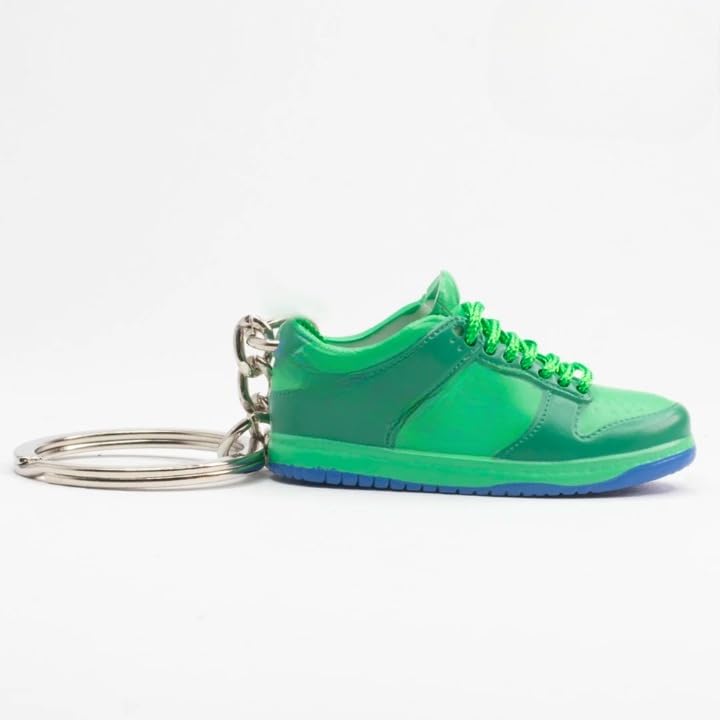 CLA6 Mini Sneaker | Collectible Shoe Designs | Handcrafted and Hand-Painted 3D Mini Shoe with Laces, Tongue, and Sole | Bonus Keychain Hook - Image 2