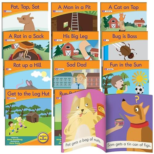 Junior Learning Letter Sound Readers Fiction Toy - Image 1