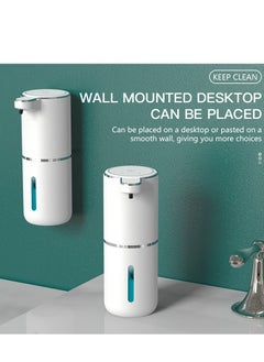 Generic Automatic Touchless Foaming Soap Dispenser, 4 Levels Adjustable Foam, 12.85oz/ 380ml Waterproof Wall Mount Soap Dispenser for Personal Care Dispenser for Household Use  - Image 3