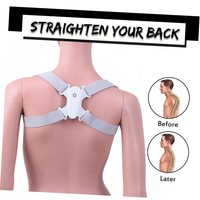 Smart Posture Corrector and Humpback Correction Belt with Sensor Vibration Reminder, Adjustable Back Brace for Men, Women, Teens—posture Trainer for Hunchback Prevention and Back - Image 3