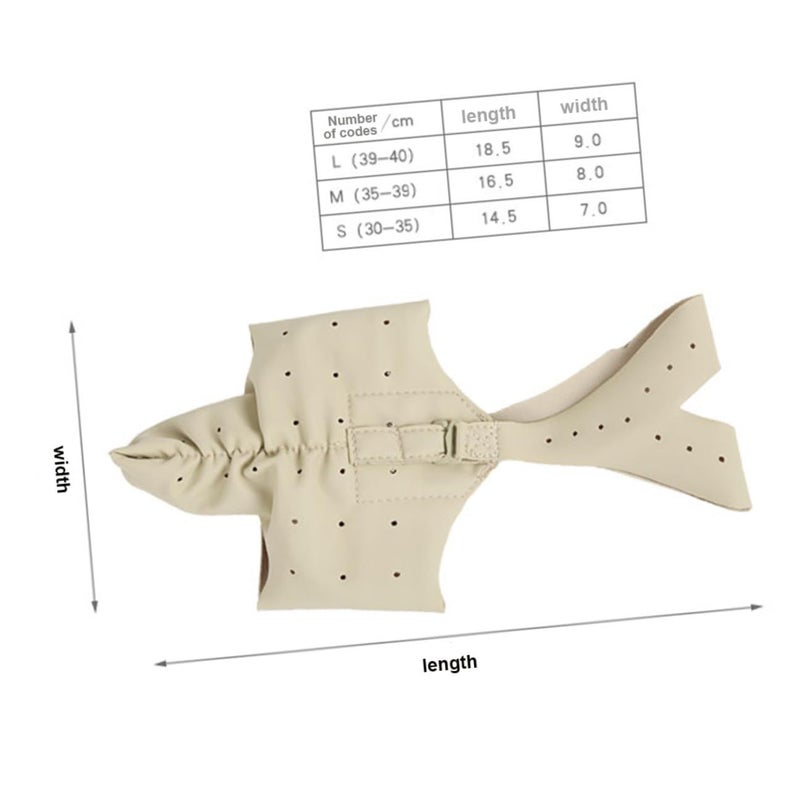 Breathable Hallux Valgus Corrector Socks for Men Women Big Toe Straightener Sleeve Foot Care Day Night Use Beige - Image 5