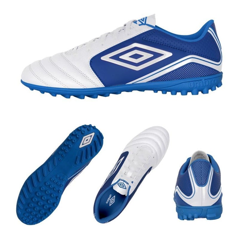 Umbro Men's Classico 12 TF Turf Soccer Shoes, Royal Blue/White, 7 - Image 3