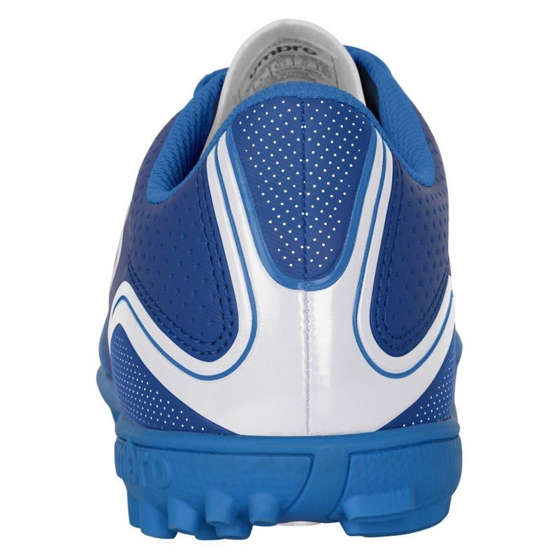 Umbro Men's Classico 12 TF Turf Soccer Shoes, Royal Blue/White, 7 - Image 4