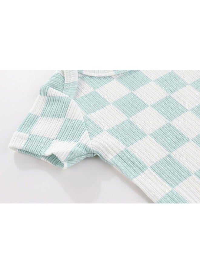 JELYLOVE Unisex Short Sleeve Baby Boys Girls Bodysuits Pack of 6 Cotton Breathable Soft Newborn Baby Clothing - Image 4