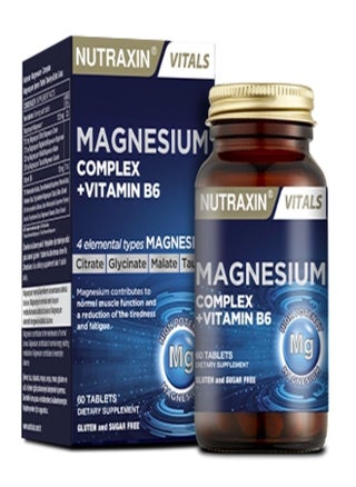 Magnesium Complex with Vitamin B6 Dietary Supplement 60 Tablet - pzsku/Z87BEA21D8F3FC1F20A54Z/45/_/1718274851/e935fecb-708c-49a9-9afd-f9ac686dc1d2