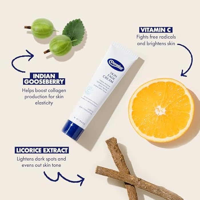 Dermisa Skin Fade Cream with Vitamin C | Helps Reduce Dark Spots and Age Spots | All Skin Types | 1.78 OZ | Pack of 1 - Image 3