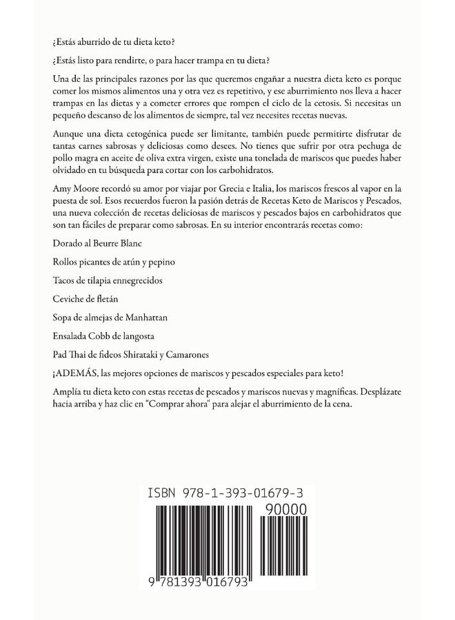 Recetas Keto de Mariscos y Pescados: Descubre los secretos de las recetas de pescados y mariscos bajos en carbohidratos increíbles para tu estilo de vida Keto - Image 2
