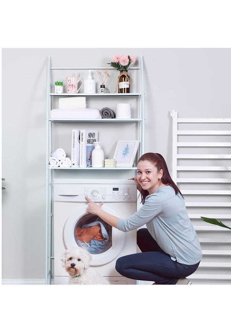 3 Layer Metal Washing Machine Storage Shelf Rack,Space Saver Shelf Organizer Holder - Image 3