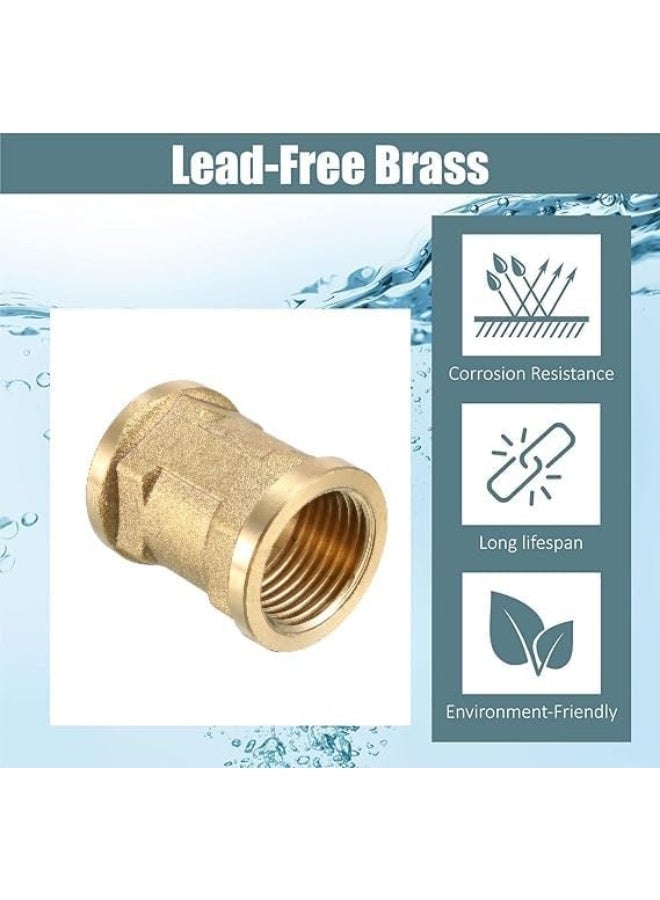 Royal Apex Royal Apex 2Pcs Set Brass Multi Purpose Hose Fittings With Bsp Thread For Plumbing, Gas, Hot Water Pipe Connector, Pneumatic Etc (Female Socket, 1/2 Inch) - Image 4