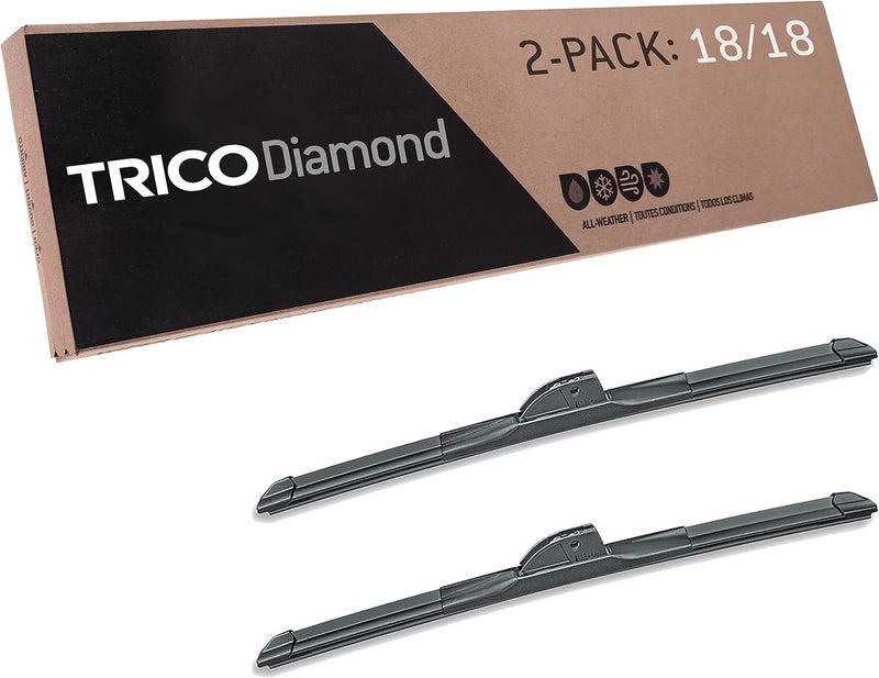 TRICO Diamond 18 Inch Windshield Wiper Blades - Pack of 2 - Image 1