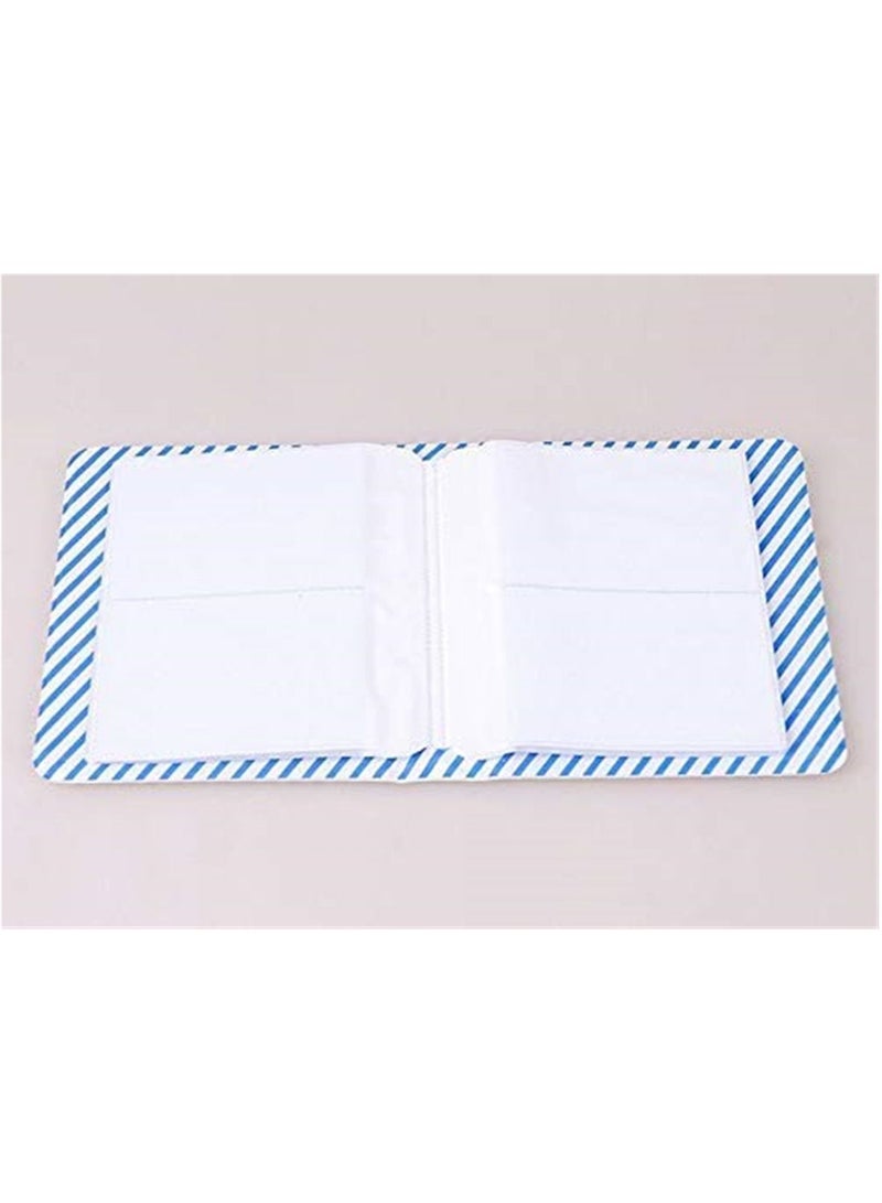 Pieces of Moment Mini Book Album Instax Mini 7s 8 25 50s 90polaroid 64 Photos Blue - Image 3