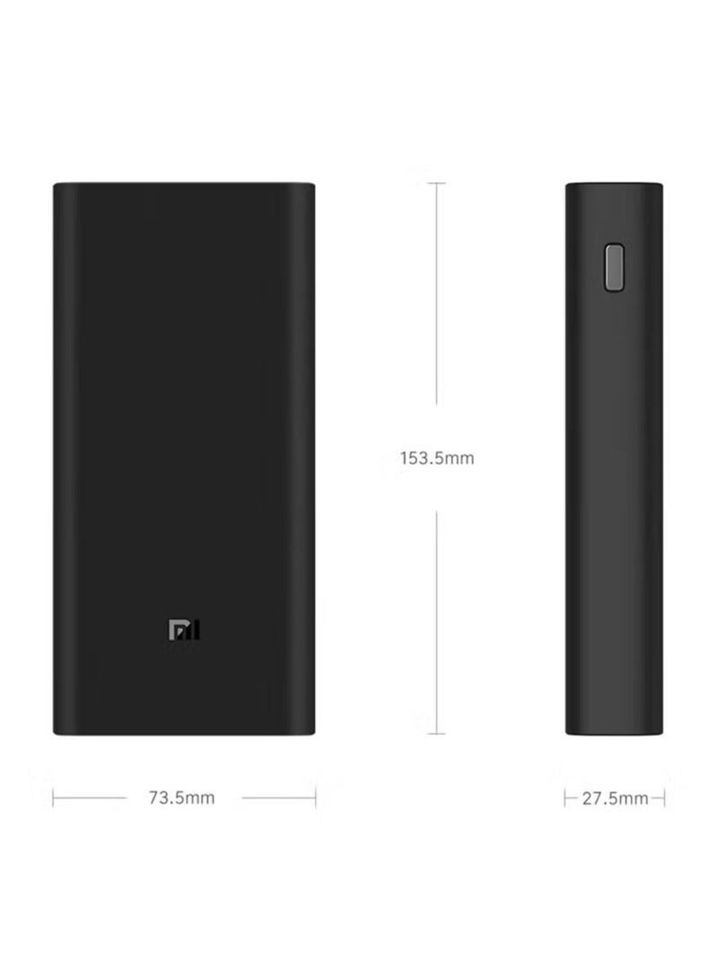 20000.0 mAh Mi 50W Power Bank Black  - Image 3