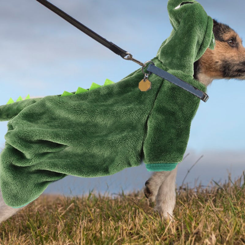 Dog Clothes Hoodie Pet Comfortable Coat Thickened Puppy Outfit Dog Cat Apparel - Image 4