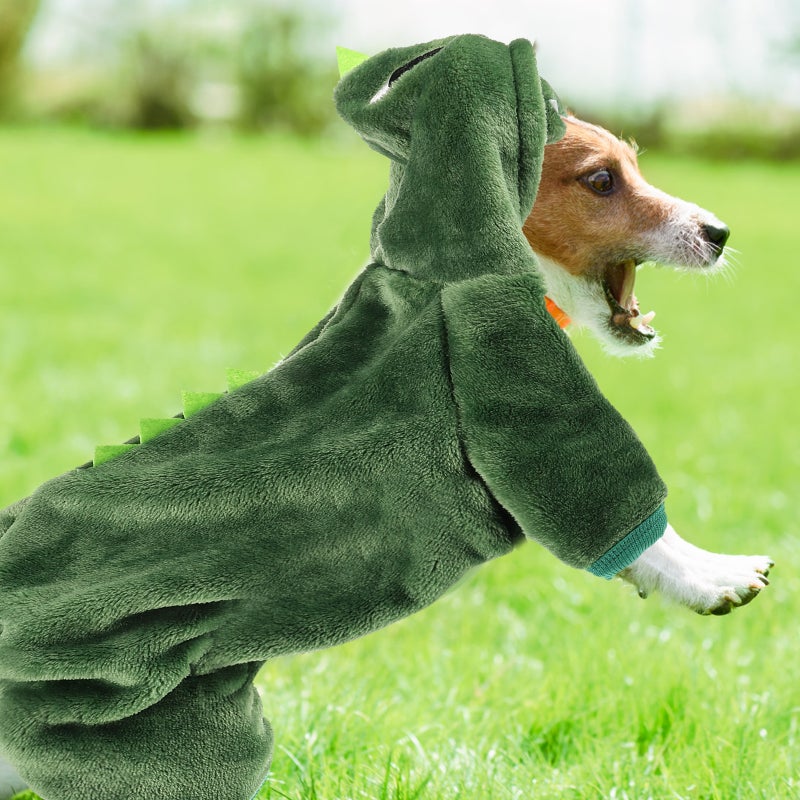 Dog Clothes Hoodie Pet Comfortable Coat Thickened Puppy Outfit Dog Cat Apparel - Image 3