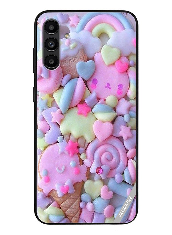 VR CREATIVE غطاء حماية لهاتف سامسونج جالاكسي A13 5G بتصميم كاواي ديكودين متعدد الألوان - Image 1
