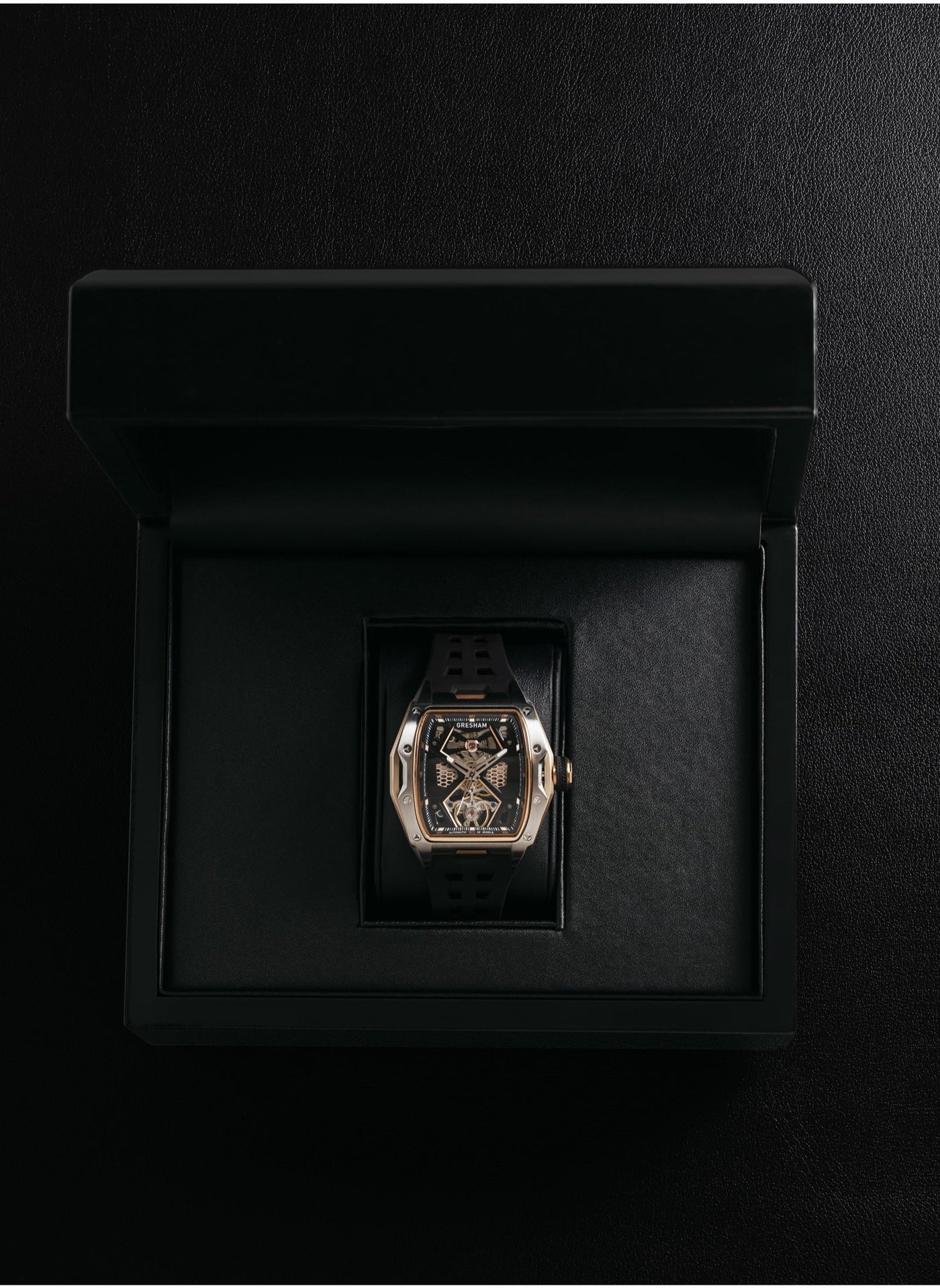 ساعة جريشام إصدار خاص للرجال من الفولاذ المقاوم لل...