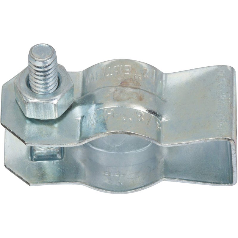 Morris Products Conduit Hanger With Bolt Features –3/4 Inch - Secures Rigid, EMT Conduit to Mounting Surfaces – Insulated Supports - Zinc-Plated Steel – Threaded Rod - 100 Pieces - Image 4