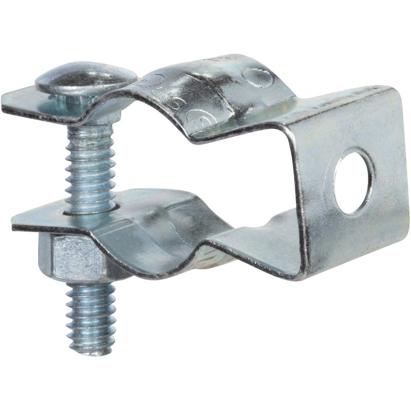 Morris Products Conduit Hanger With Bolt Features –3/4 Inch - Secures Rigid, EMT Conduit to Mounting Surfaces – Insulated Supports - Zinc-Plated Steel – Threaded Rod - 100 Pieces - Image 2