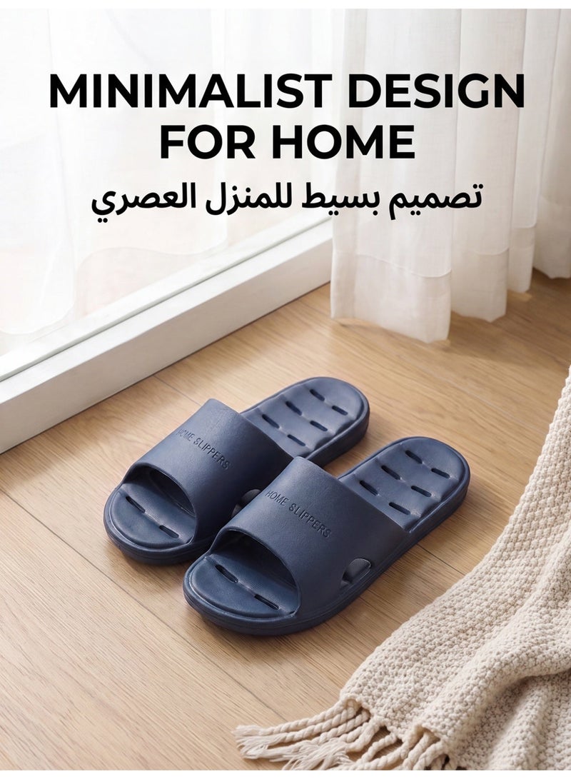 GUOLUOFEI Bathroom Quick Dry Anti-slip Lightweight Slippers for Men and Women Slides - Image 4